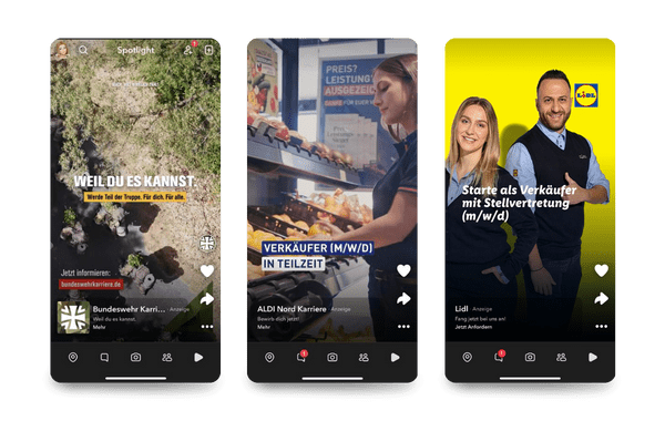 Snapchat Recruiting Kurzvideos Snapchat Recruiting Kurzvideos