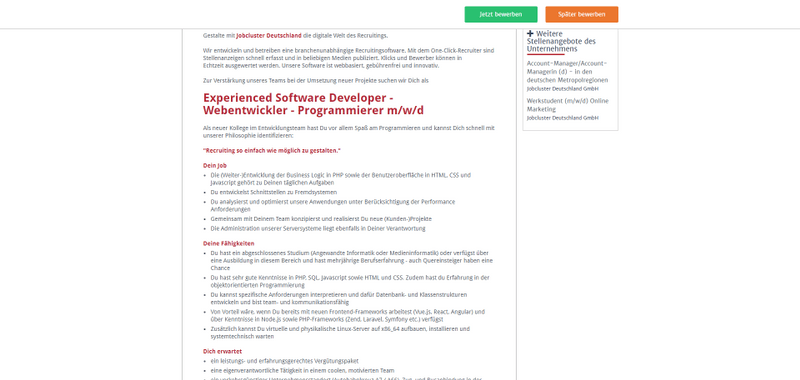 Stellenanzeigen verfassen Beitragsbild