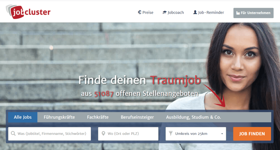 Generalisten Jobbörse Jobcluster