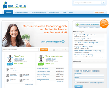 meinChef Arbeitgeberbewertungsplattform meinChef Arbeitgeberbewertungsplattform