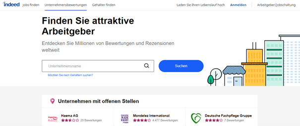 Indeed Unternehmensbewertungen Indeed Unternehmensbewertungen