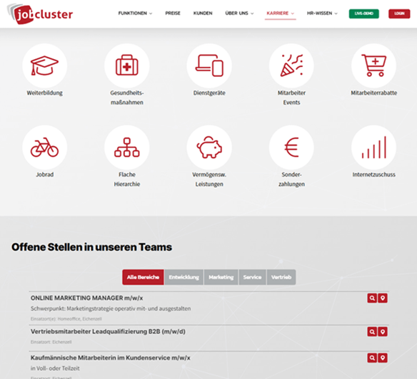 Die Ausgaben Analyse zeigt alle Kosten pro Stelle und Publikationsprofil