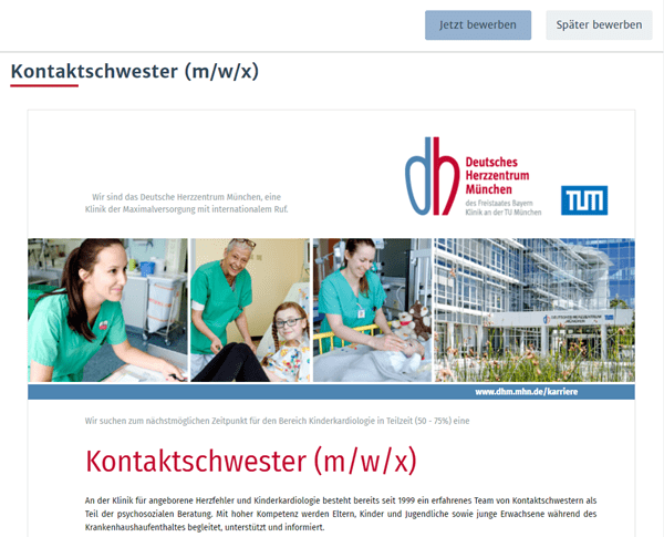 Nutzen Sie individuelle Bewerberformulare für eine strukturierte Erfassung der Bewerber .