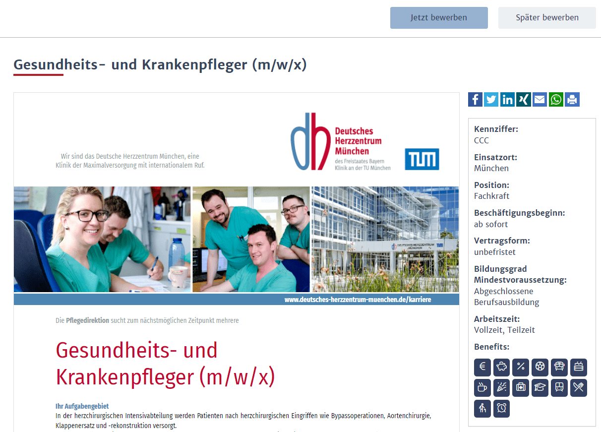 Die Ausgaben Analyse zeigt alle Kosten pro Stelle und Publikationsprofil