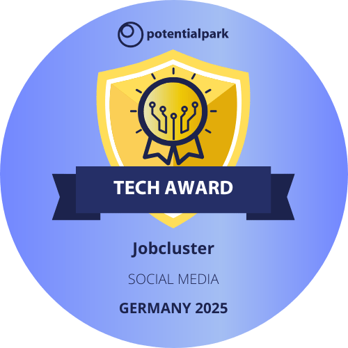 Jobcluster Auszeichnung Social Media Germany